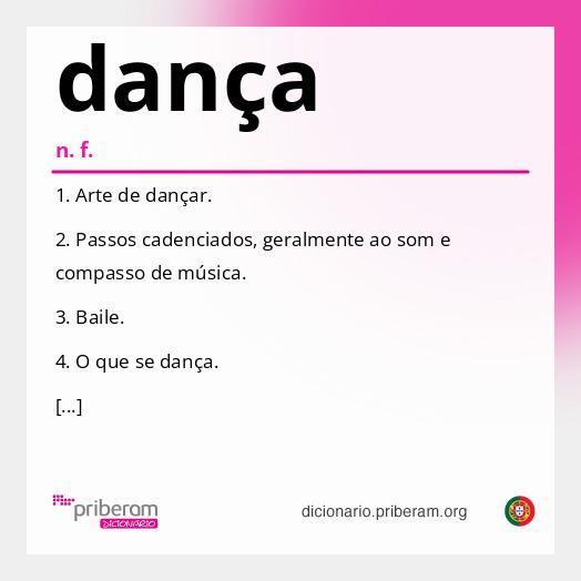 Significado de dança